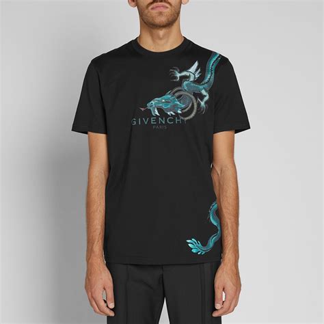 Givenchy Capricorn Dragon Tee Black 